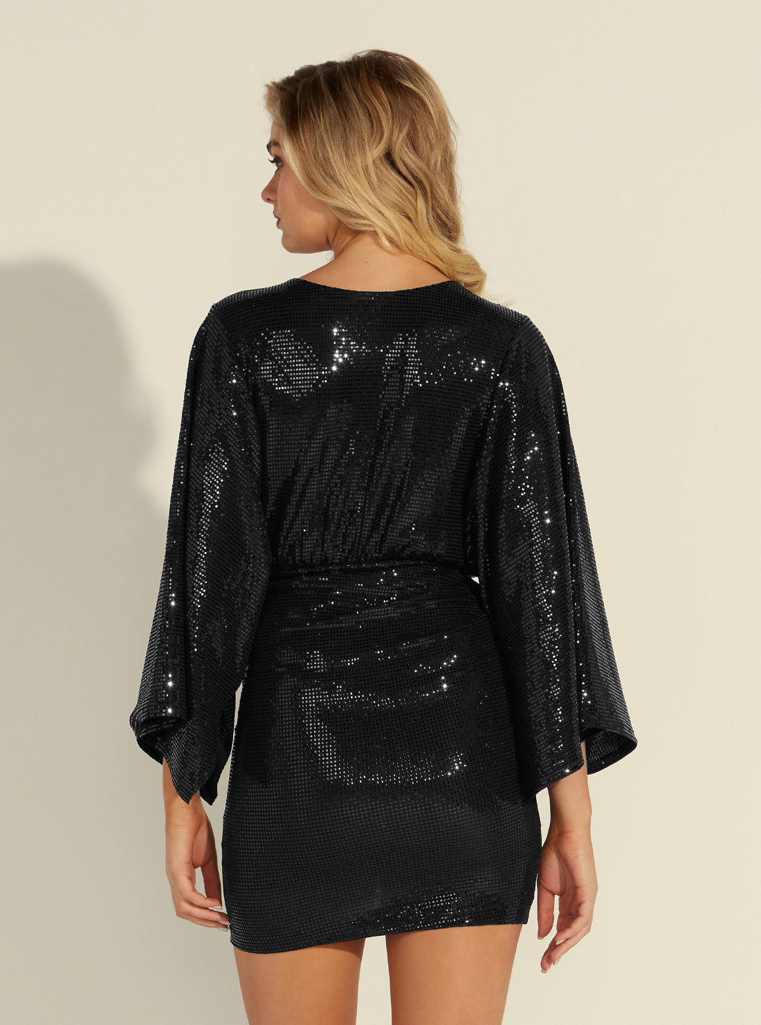 Eco Black Tiana Reversible Mini Dress