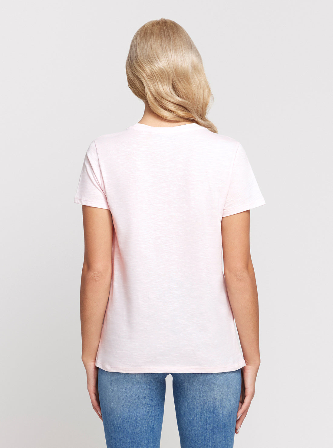 Eco Light Pink 1981 Crystal Logo T-Shirt