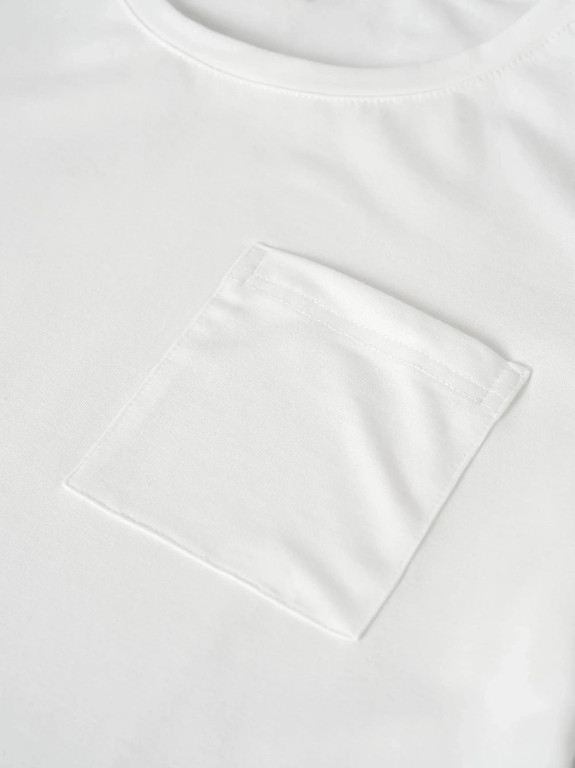 Stretch-Knit Bamboo Classic Basic Tee BELLE