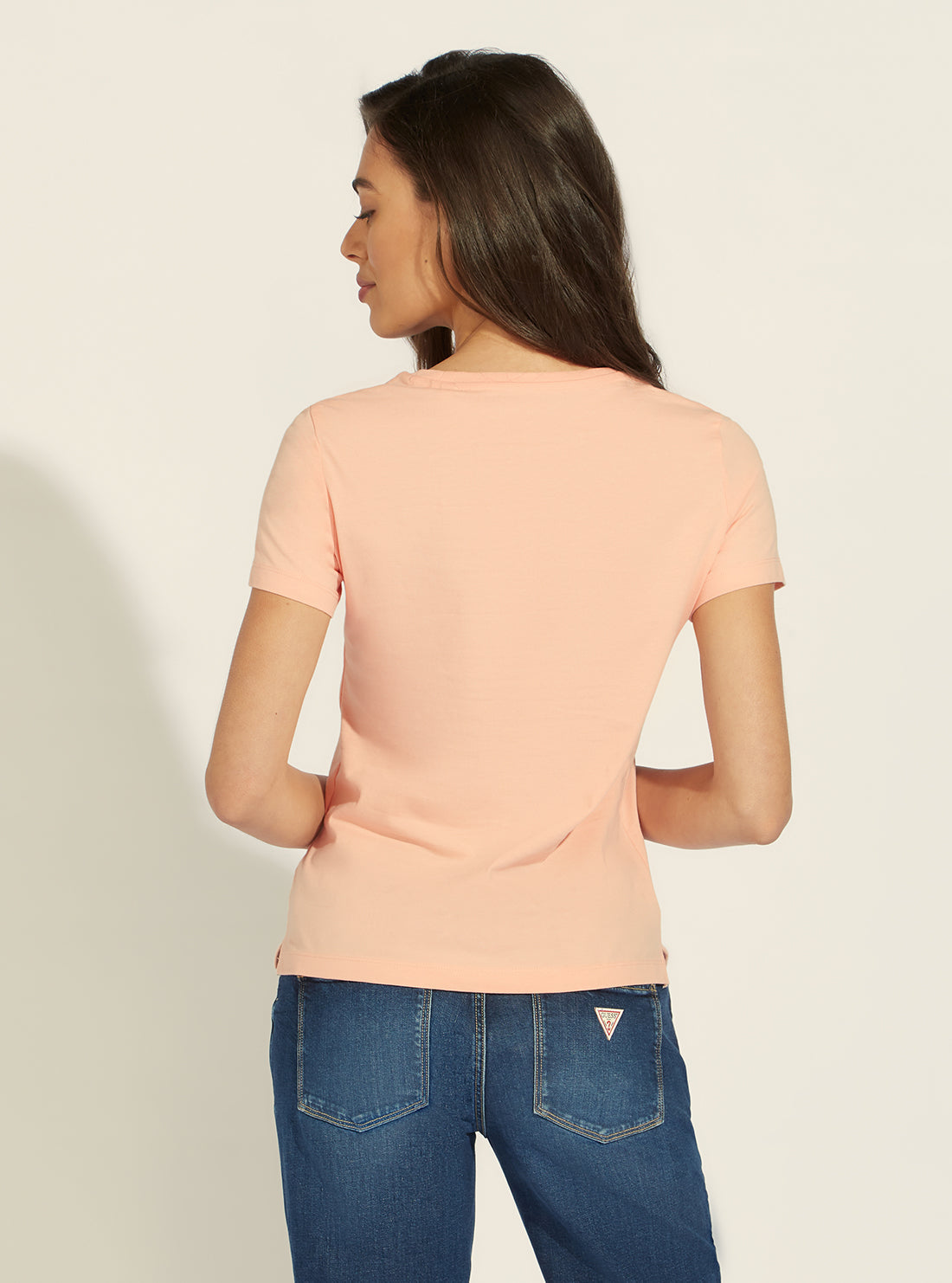Eco Peach Icon Logo T-Shirt