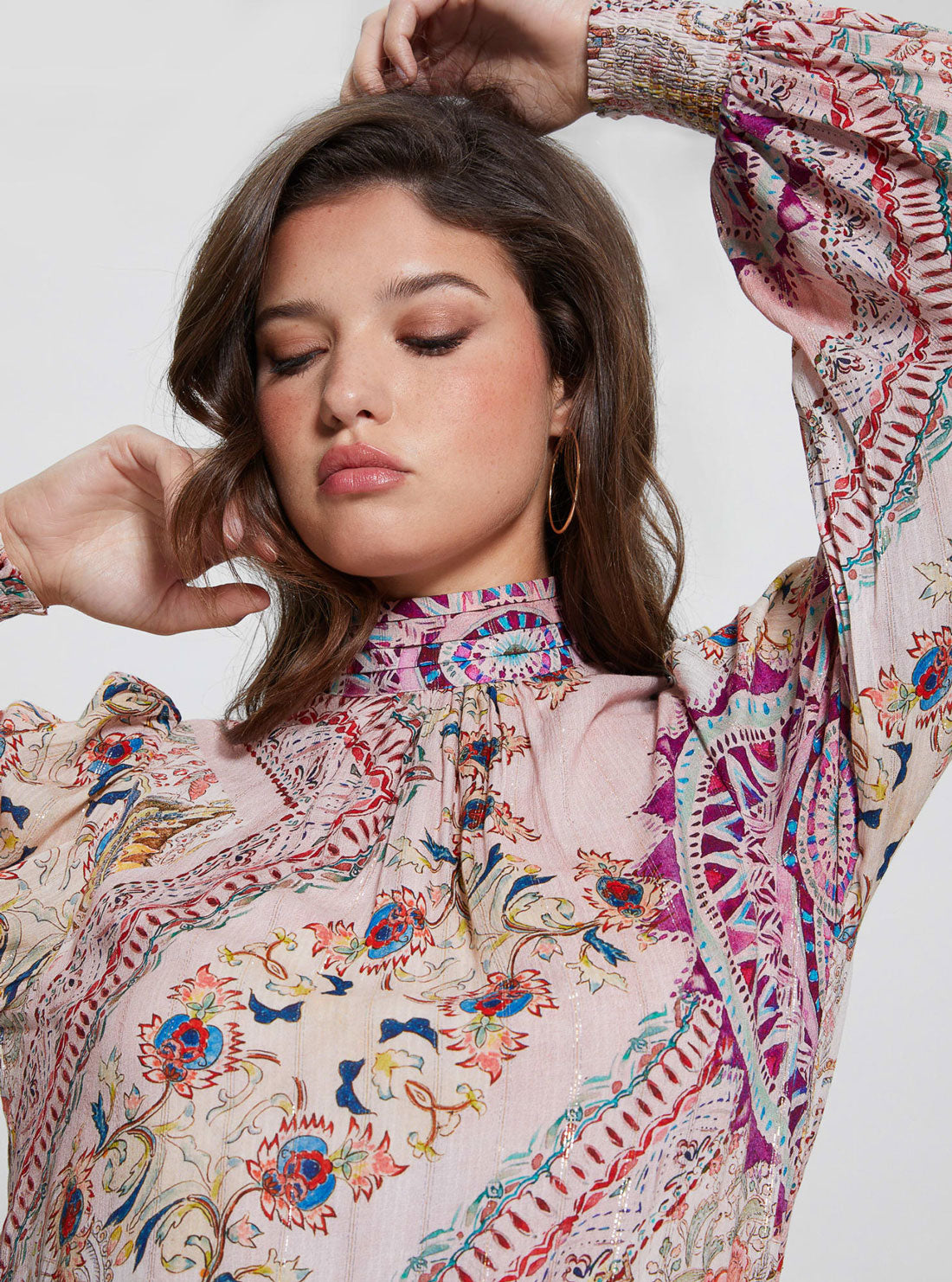 Blush Floral Monique Top