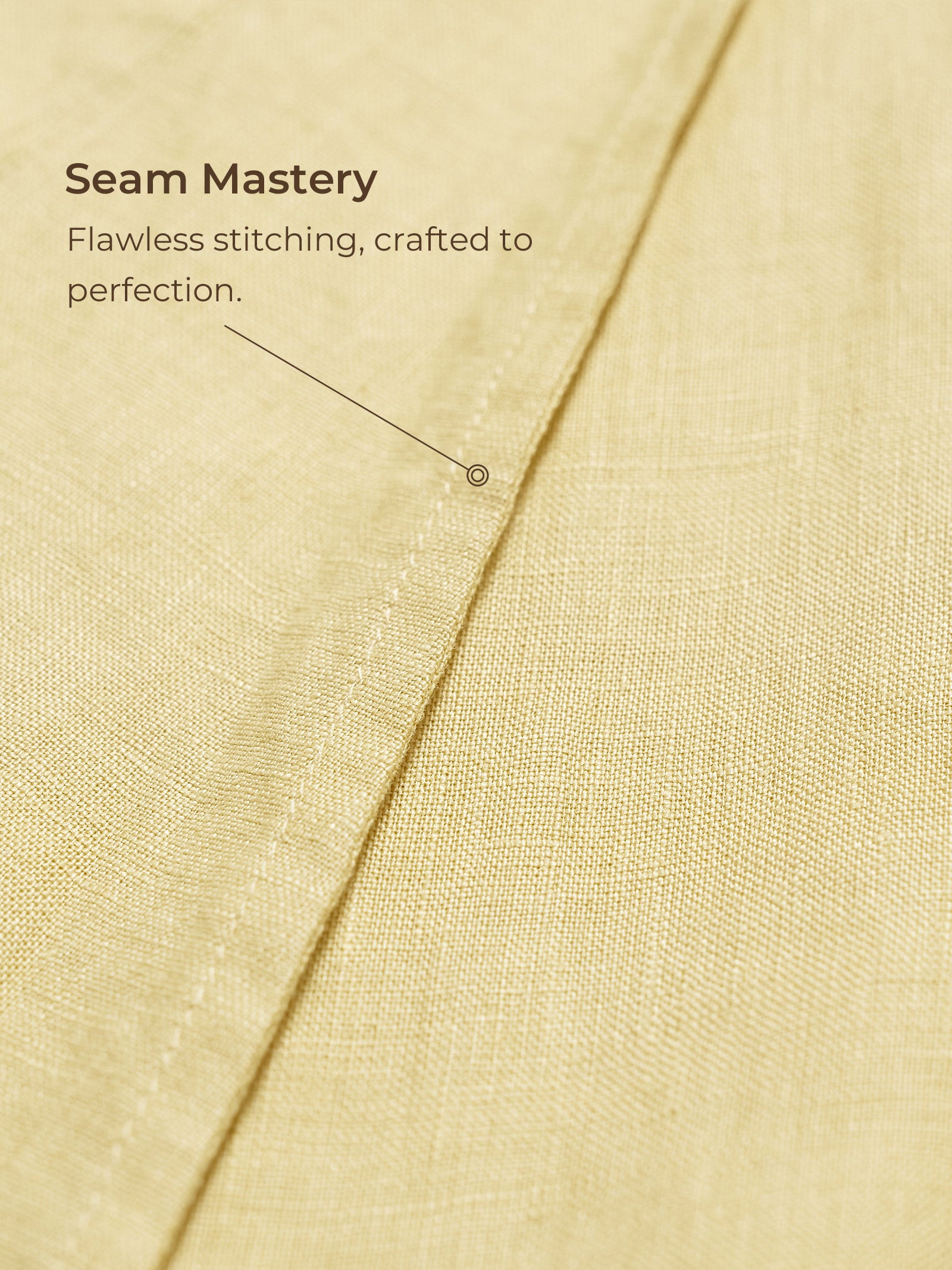 100% Linen Sleeveless Pocket A-Line Mini Dress LUZ