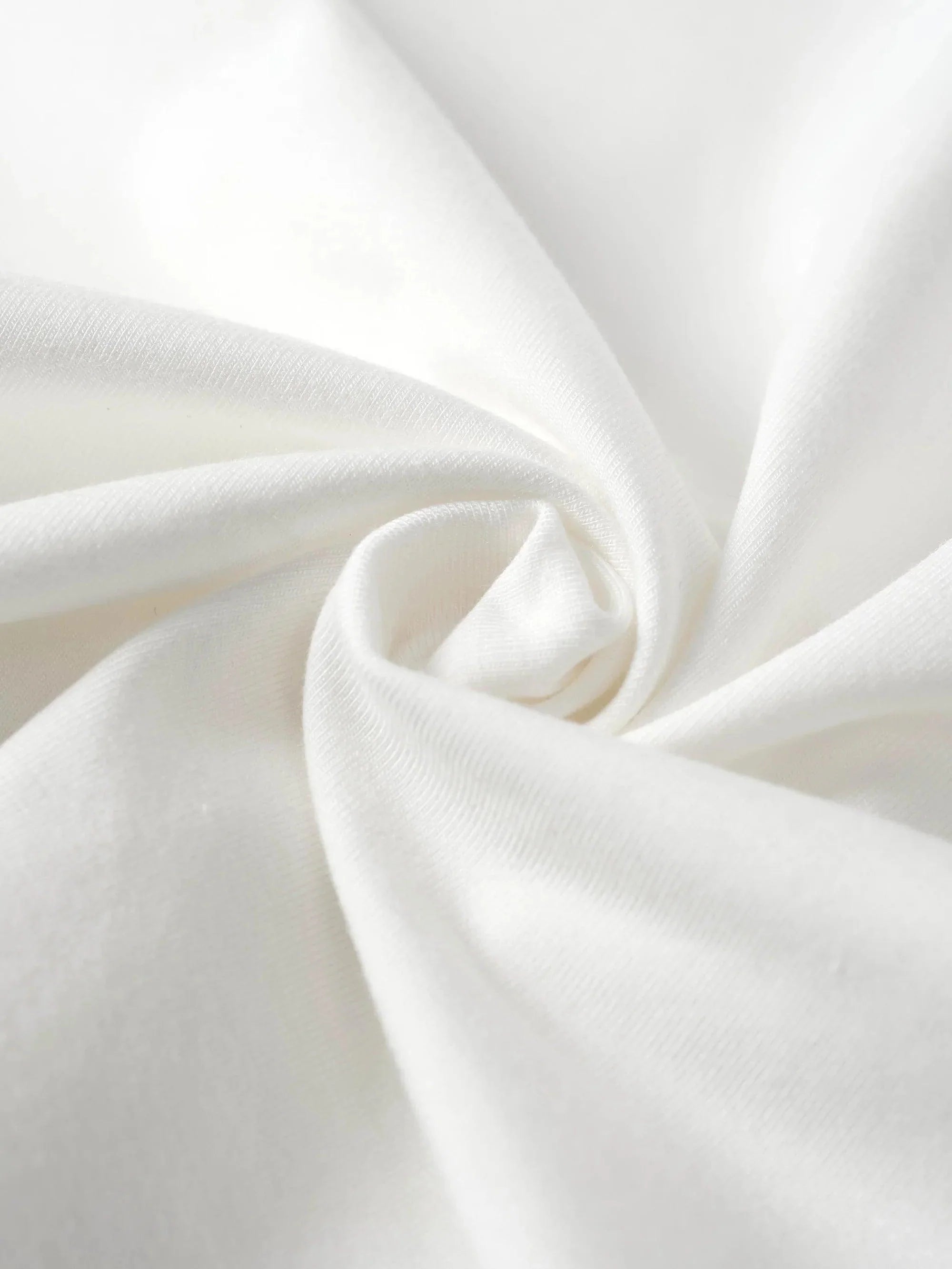 Stretch-Knit Bamboo Classic Basic Tee BELLE