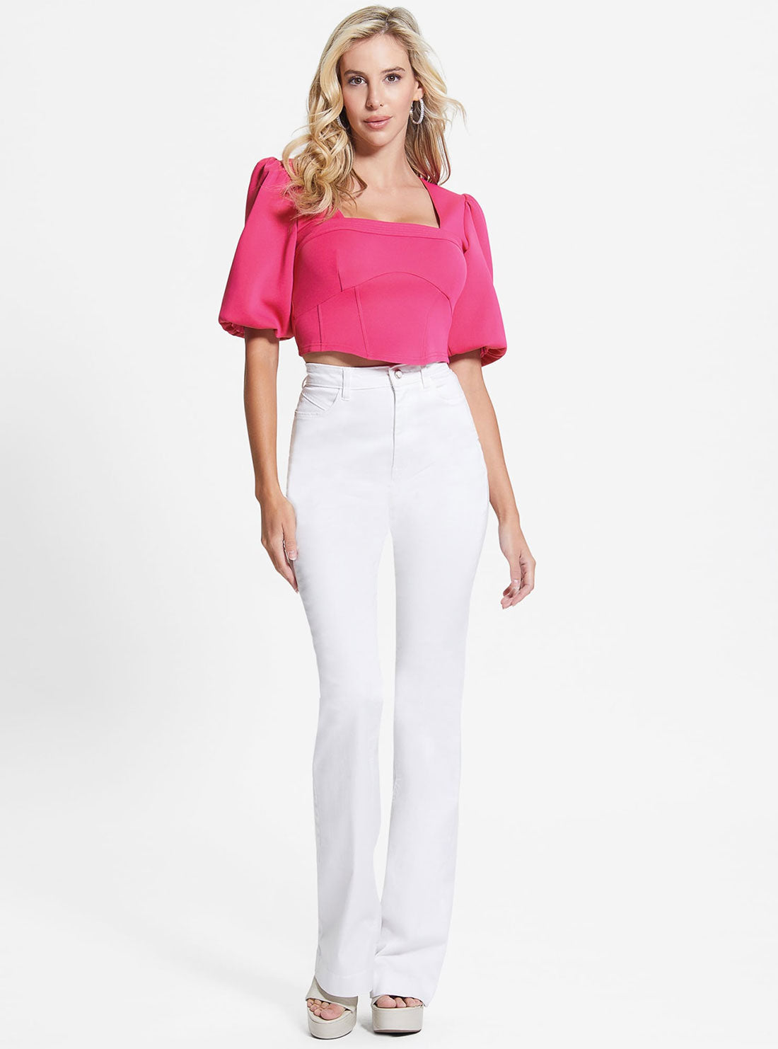 French Rose Valentina Corset Top